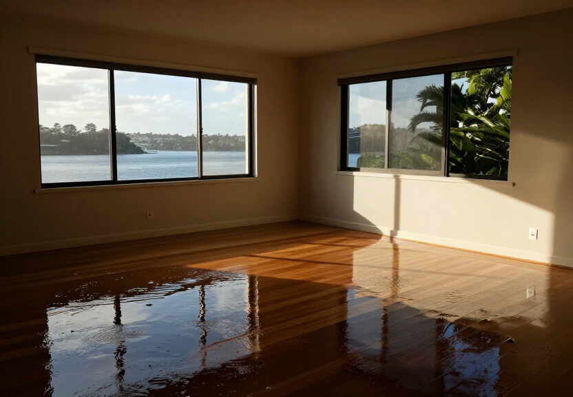Musty odour in a Freemans Reach living room before treatment